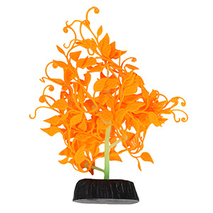 penn-plax-flow-plant-fantasy-orange-5-5-inch