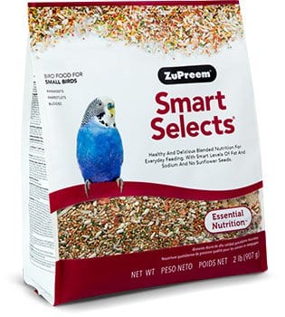 ZuPreem Smart Selects Small Bird Food 2 Lb. – KensFish.com