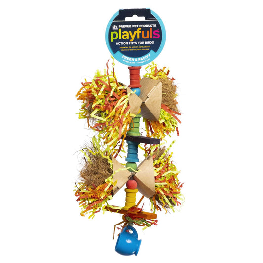 prevue-pet-playfuls-party-popper-bird-toy