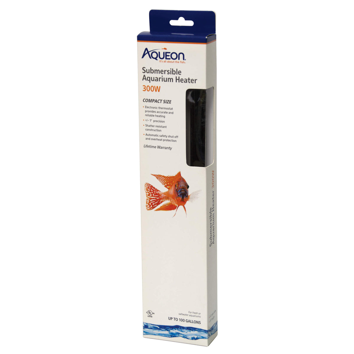 Aqueon Glass Submersible Aquarium Heater 300 watt – KensFish.com