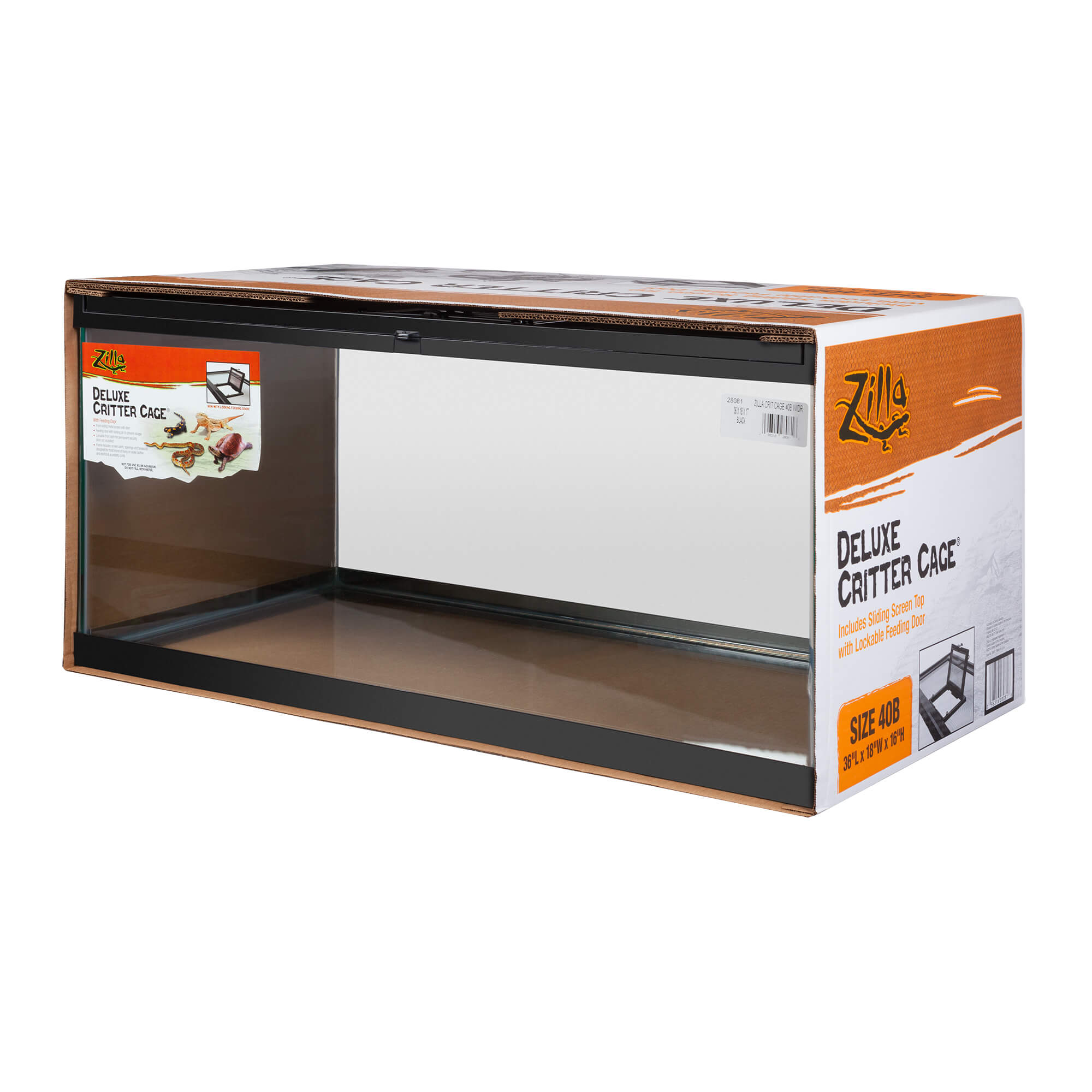 Zilla Deluxe Critter Cage 40 Gallon Breeder – KensFish.com