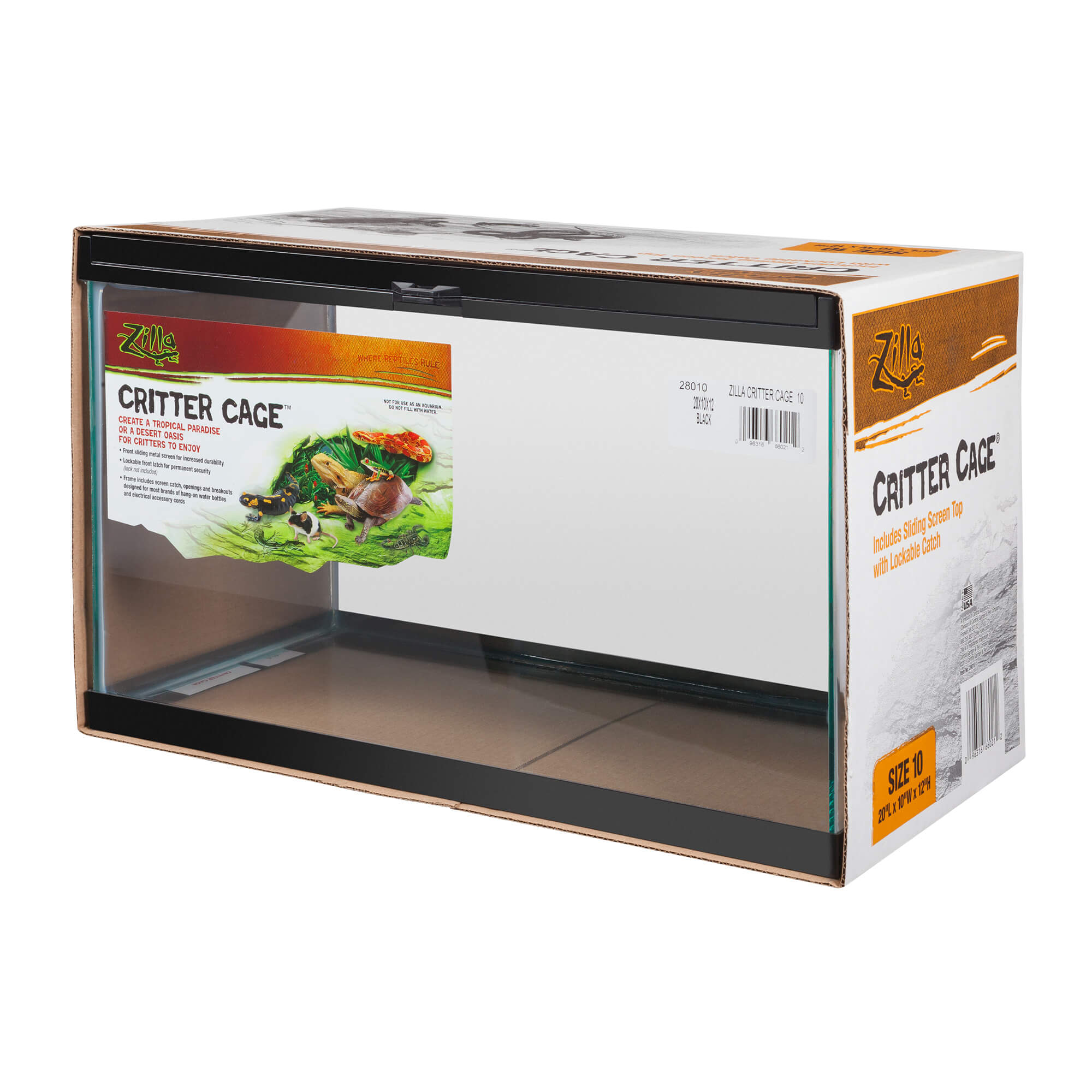Zilla Critter Cage Enclosures – KensFish.com