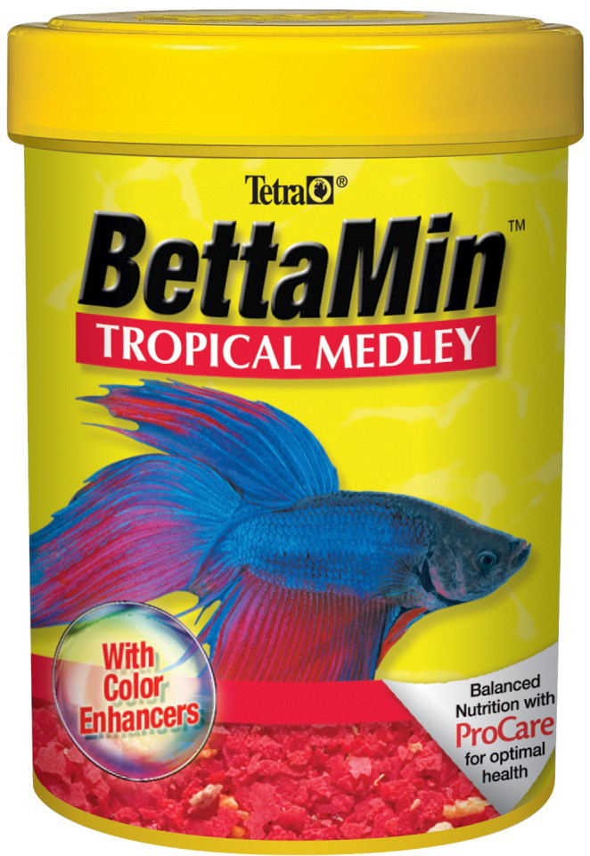 Tetra food top for betta