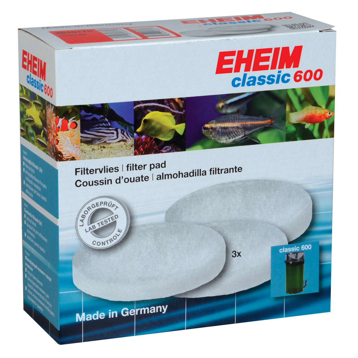 Eheim 2217 Fine White Pads 3 Pack – KensFish.com