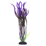 underwater-treasures-pearl-finish-wave-val-green-purple-plastic-plant-12-inch