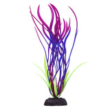 underwater-treasures-pearl-finish-wave-val-purple-red-plastic-plant-8-inch