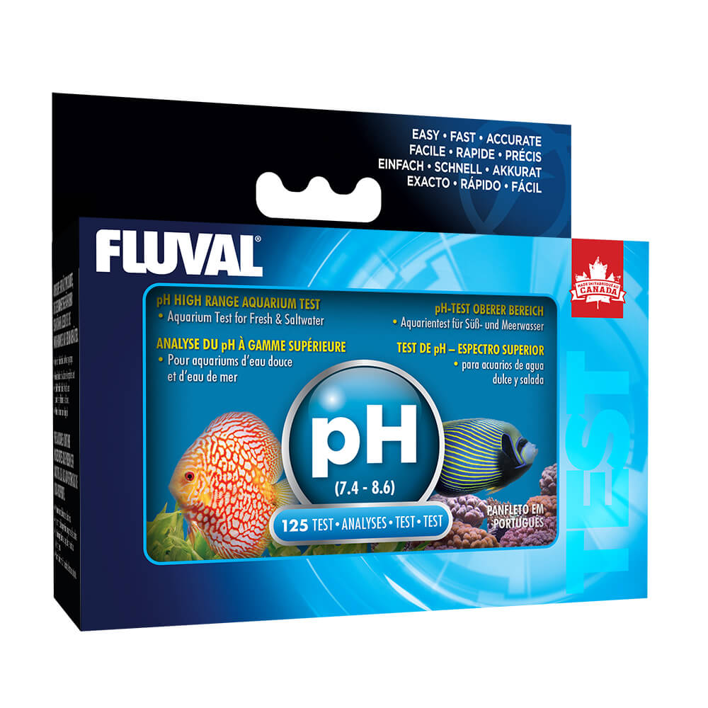 Fluval High Range PH Test Kit 7.4-8.6 PH – KensFish.com, image size:1000x1000