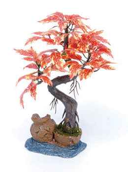 fake japanese bonsai tree Penn Plax Bonsai Tree Red 8 Inch – KensFish.com