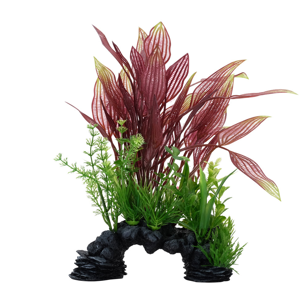 Fluval Aqualife Red Lace Plant Mix 10 inch