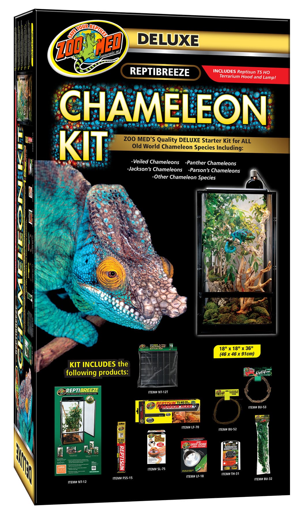 Zoo Med Reptibreeze Deluxe Chameleon Kit – KensFish.com