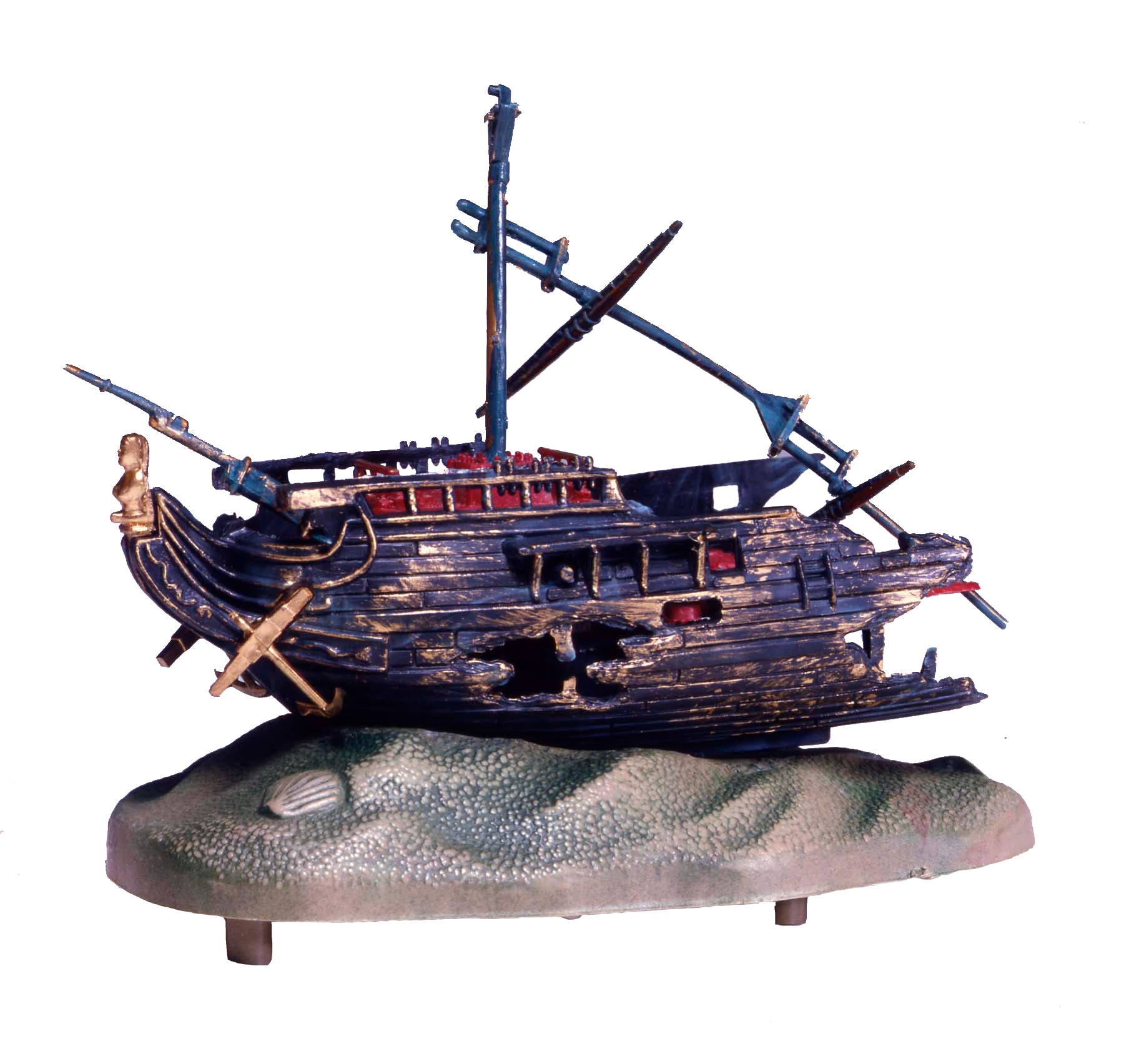 Penn Plax Air Action Rocking Shipwreck – KensFish.com
