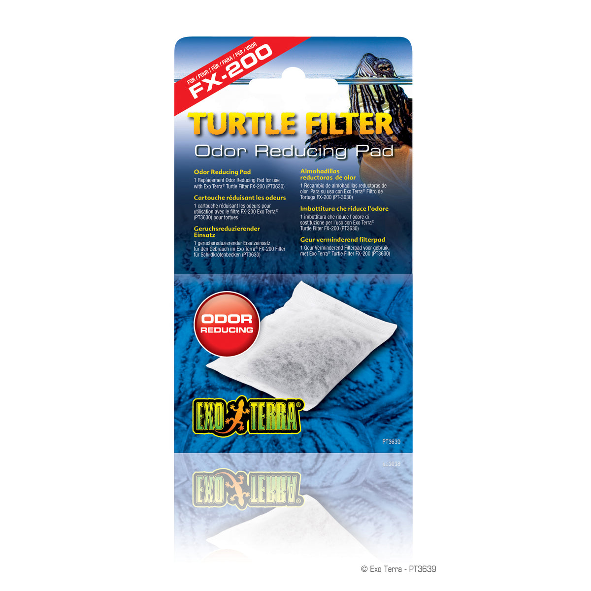 Exo Terra Turtle Odor Reducing Pad