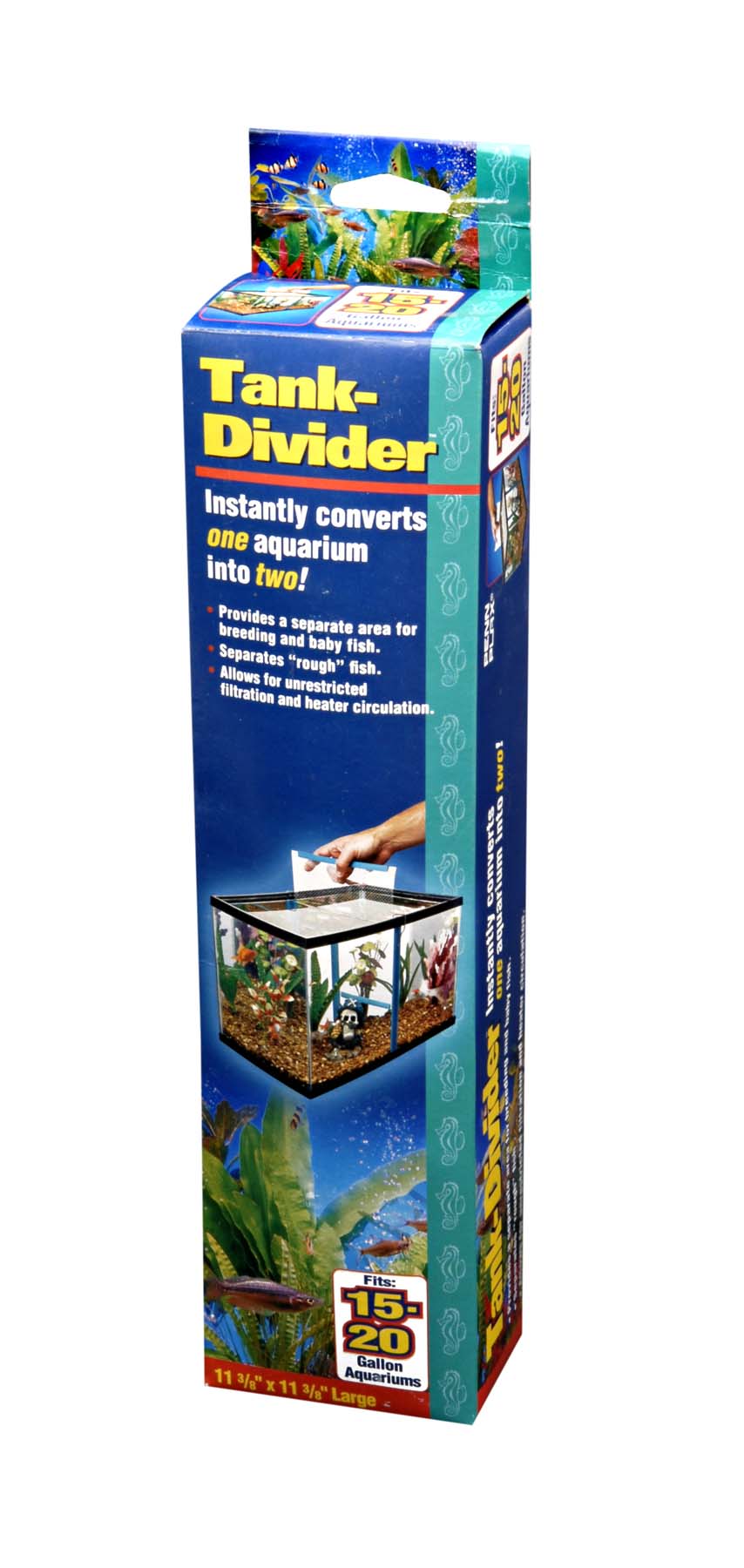 Penn Plax 15 or 20 Gallon Tank Divider