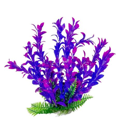 Aquatop Hygro Like Pink/Purple Plastic Plant – KensFish.com