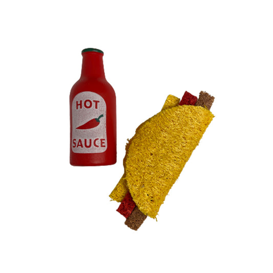 a-e-cages-nibbles-spicy-taco-small-animal-chew-toy