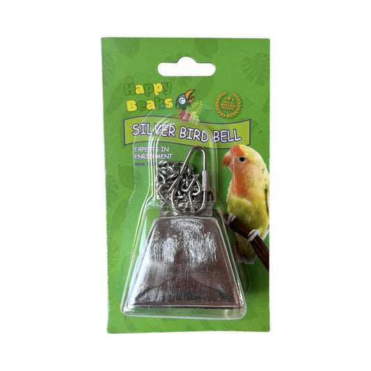 a-e-cages-happy-beaks-silver-bell-chain-bird-toy