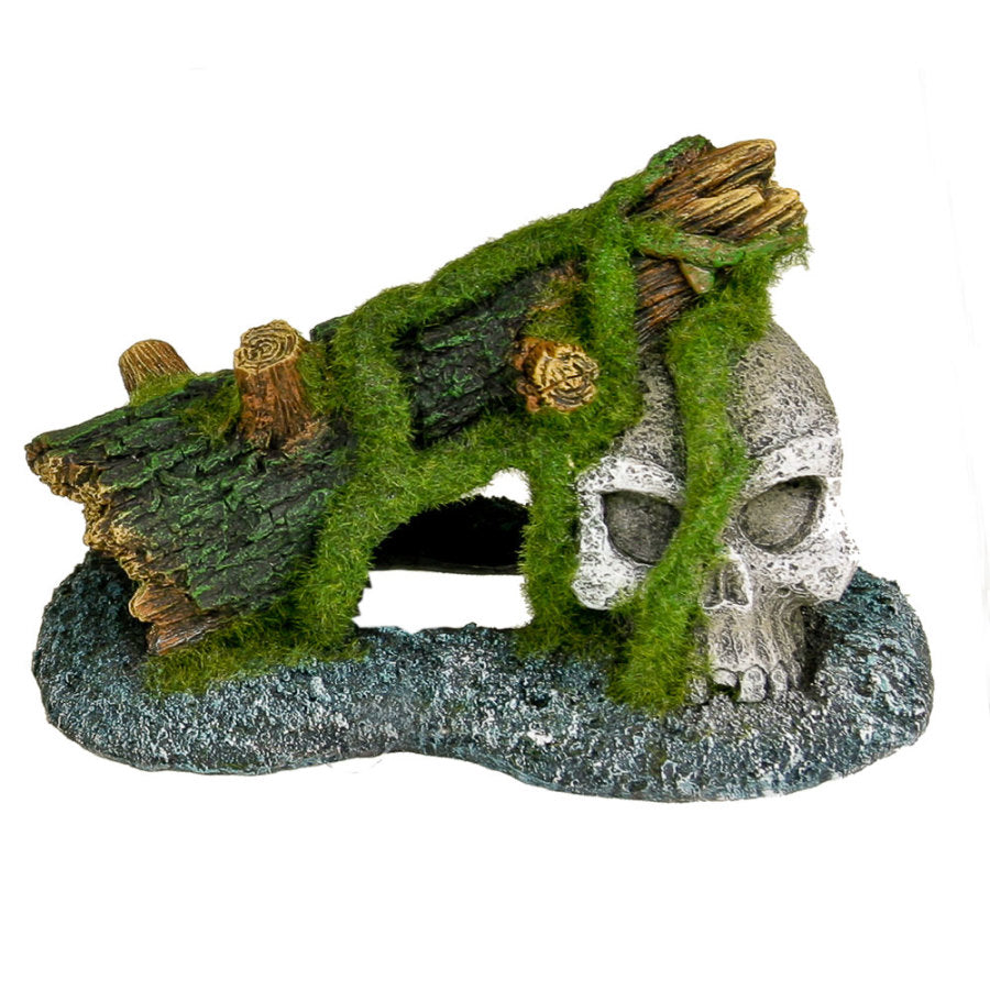 blue-ribbon-pet-exotic-environments-skull-mossy-log-aquarium-ornament