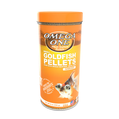Omega One Small Sinking Goldfish Pellets