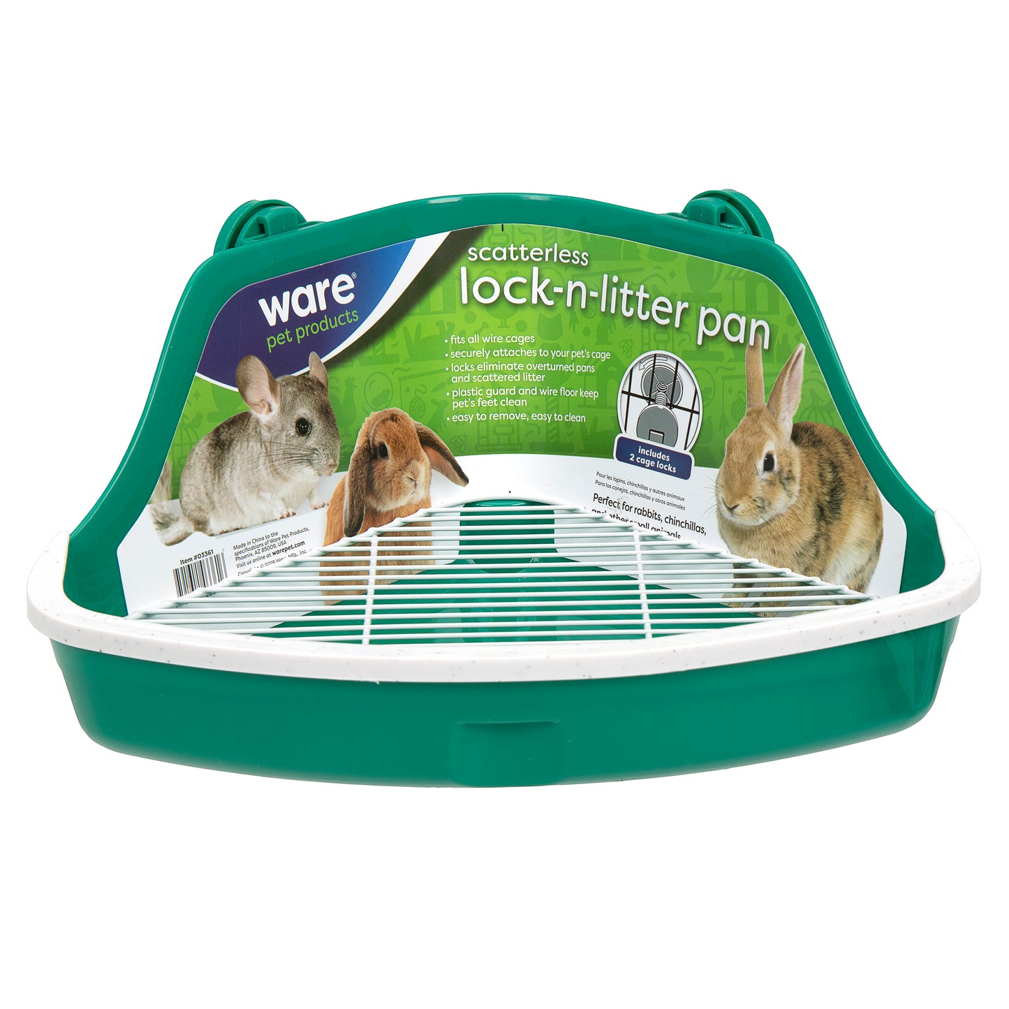 ware-scatterless-lock-n-litter-pan-medium-green
