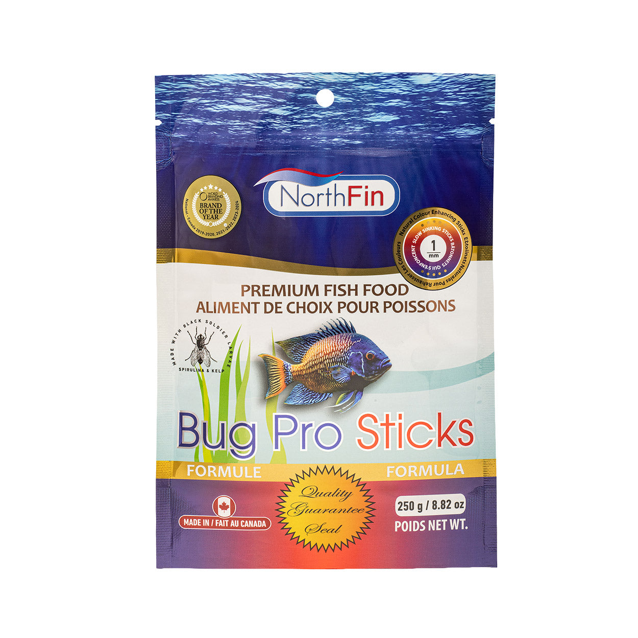 northfin-bug-pro-sticks-1mm-250-gram