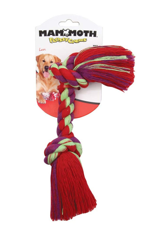 mammoth-cotton-blend-color-rope-bone-dog-toy-6-inch