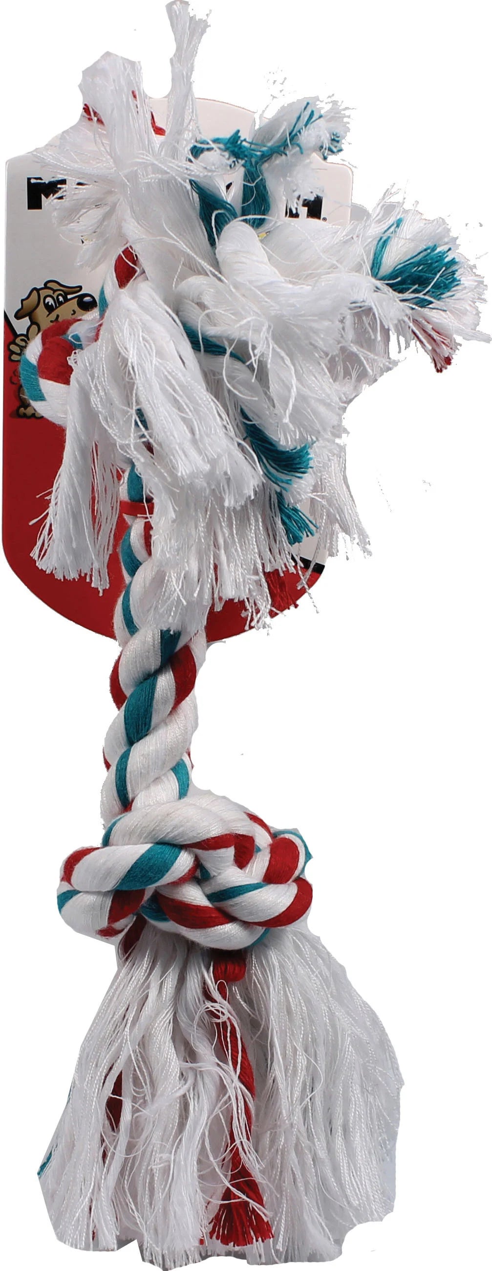 mammoth-cotton-blend-color-rope-bone-dog-toy-14-inch