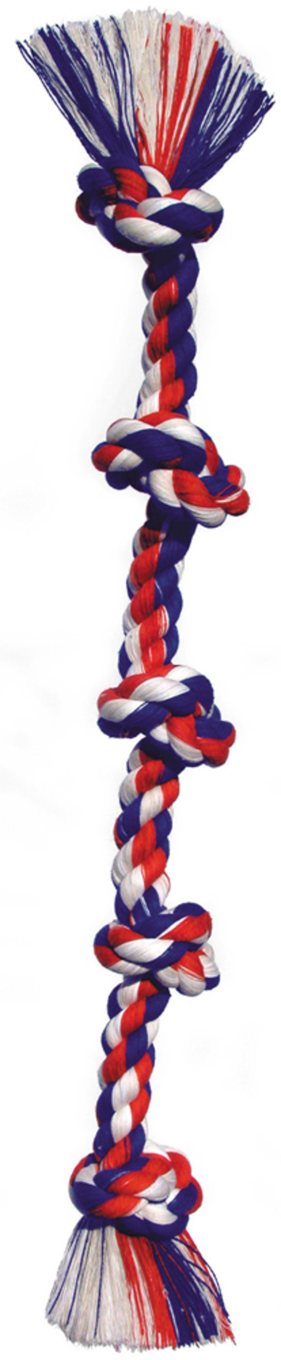 mammoth-cotton-blend-color-5-knot-rope-tug-dog-toy-36-inch