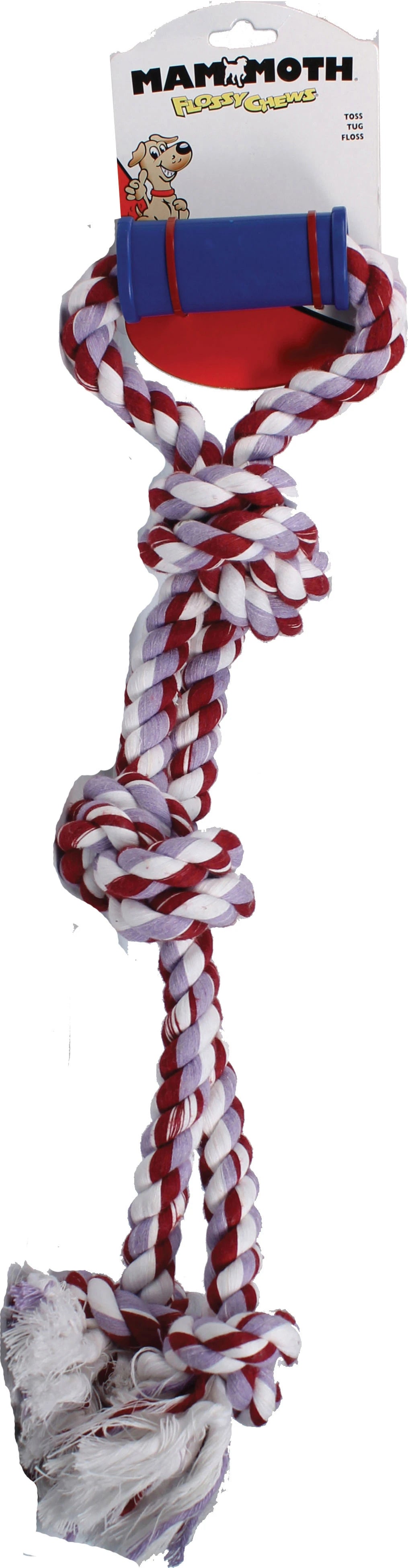 mammoth-color-twin-tug-dog-toy-rubber-handle-large