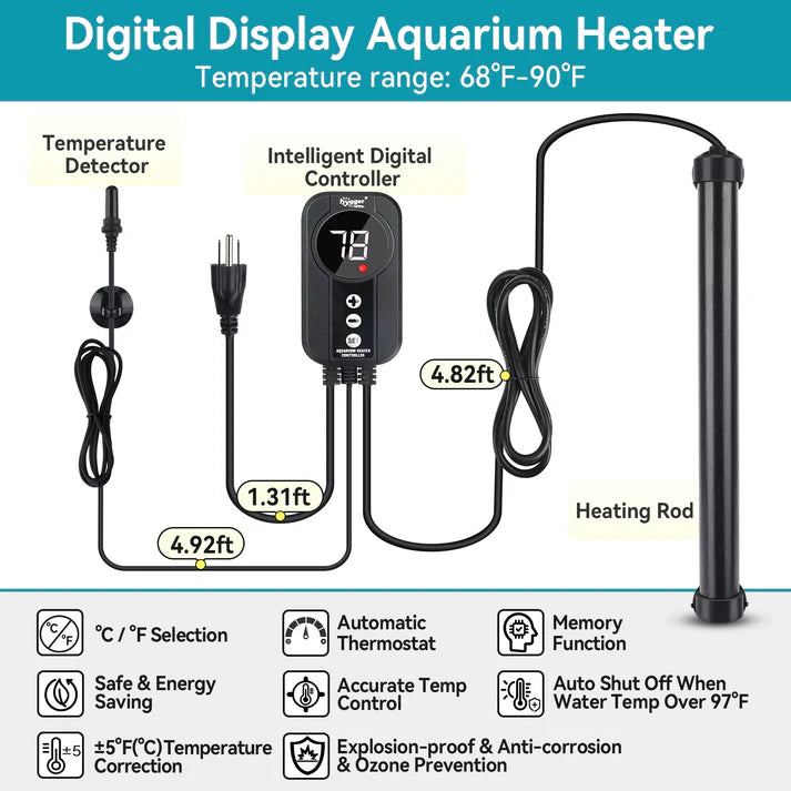 hygger-titanium-heater-digital-controller-display