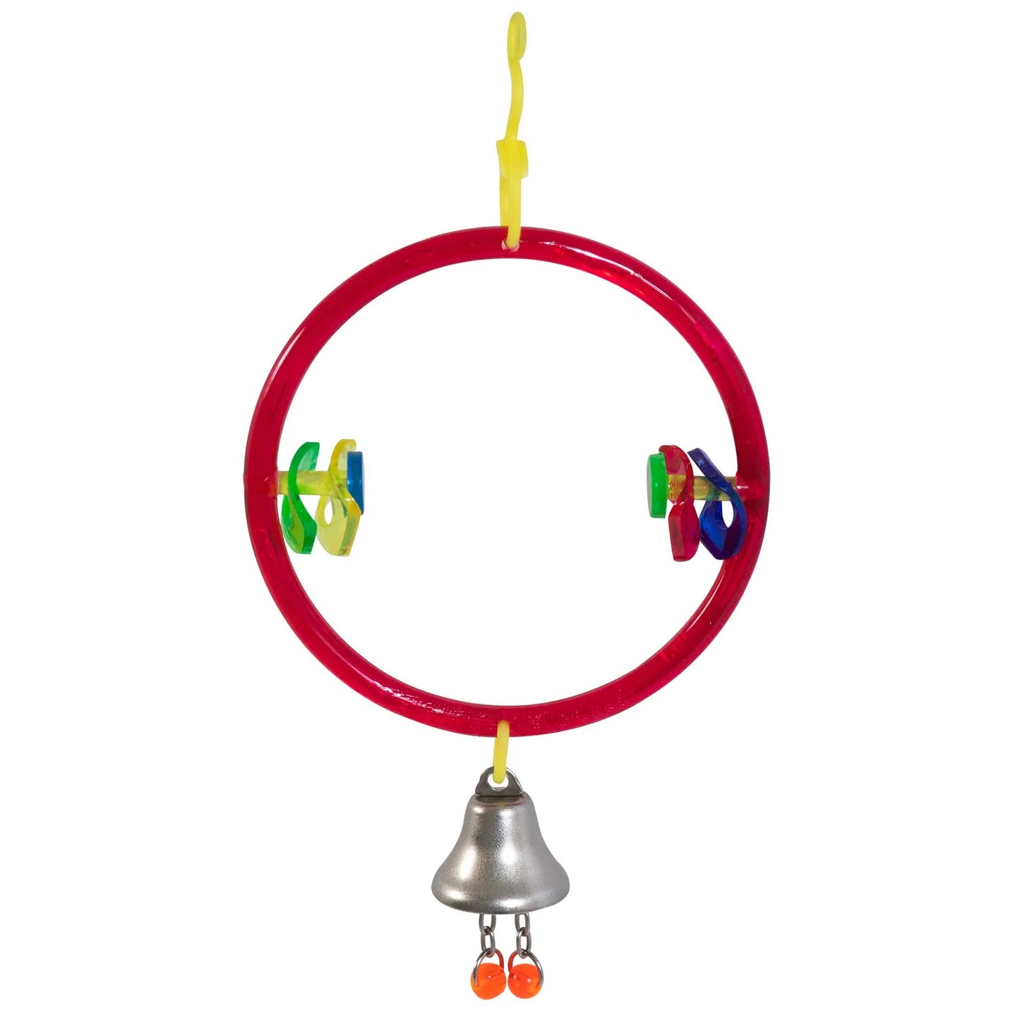 JW Pet ActiviToy Ring Clear Bird Toy