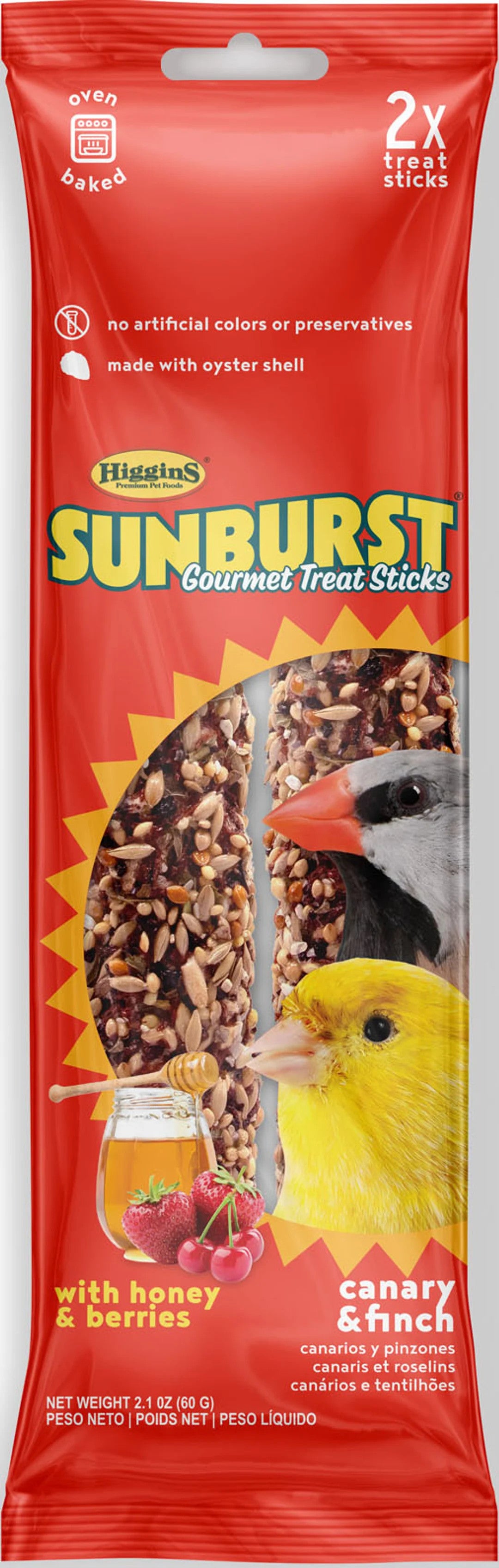 higgins-sunburst-gourmet-treat-sticks-honey-berries-2-pack
