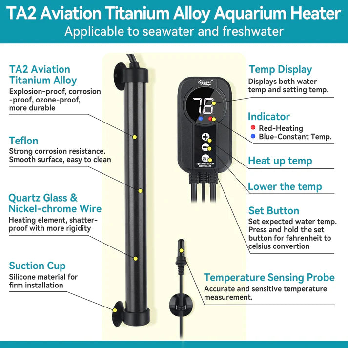 hygger-titanium-heater-digital-controller-specs