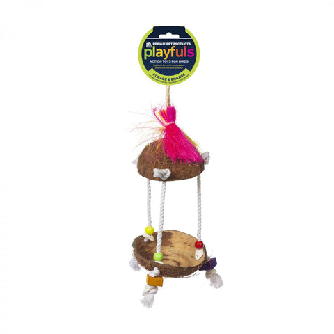 prevue-pet-playfuls-tiki-hut-bird-toy