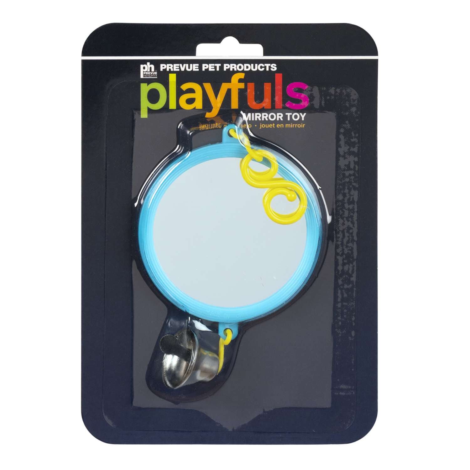 prevue-pet-birdie-basics-two-sided-mirror-bell