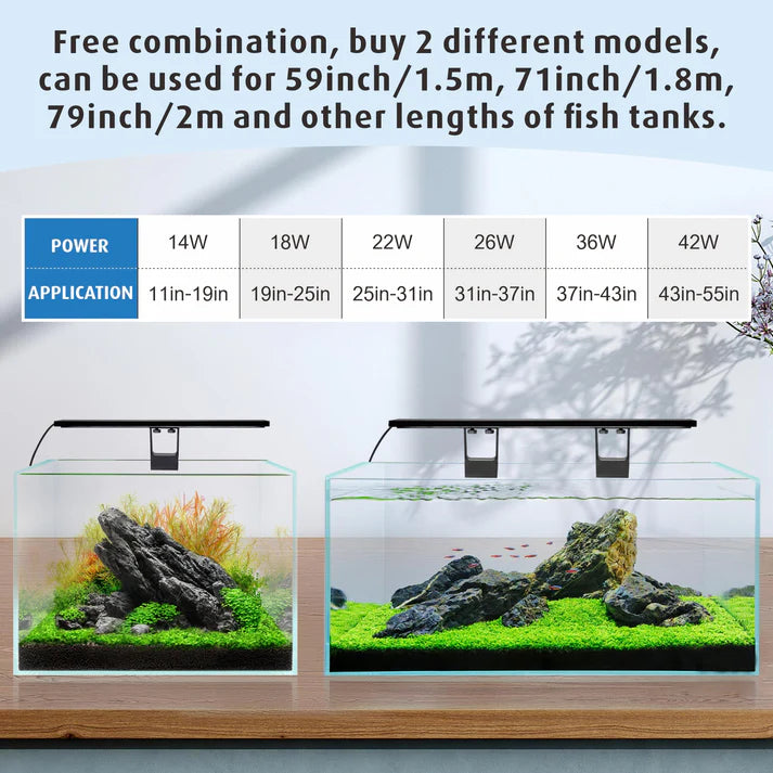 hygger-full-spectrum-clip-on-light-sizes