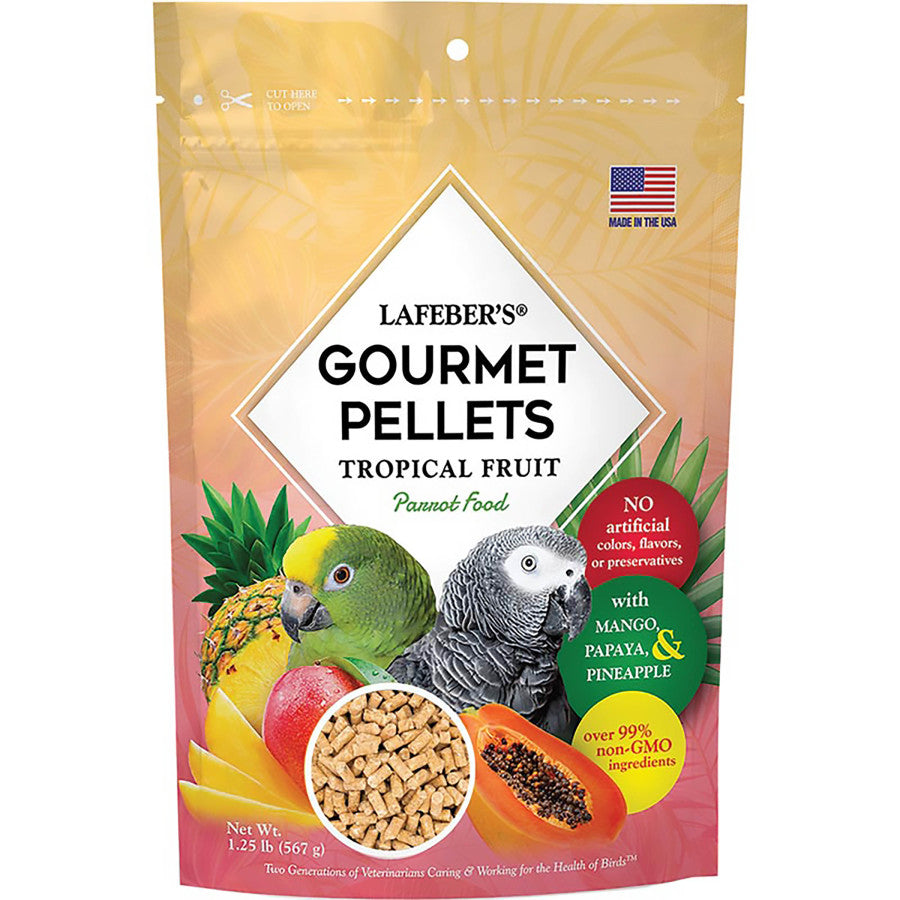 lafeber-tropical-fruit-gourmet-pellets-parrot-bird-food-1.25-lb