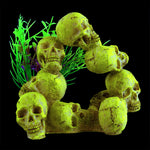 Underwater Treasures Glowing Ring O' Skulls Large