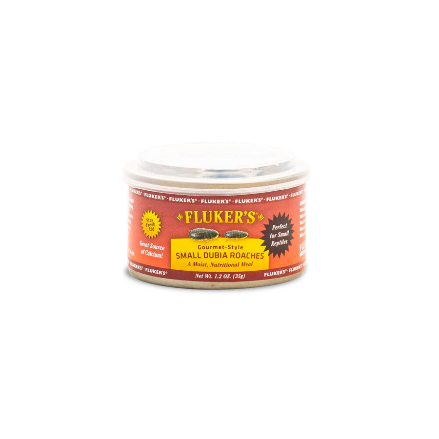 Fluker's Gourmet Style Canned Small Dubia Roaches 1.2 oz. – KensFish.com