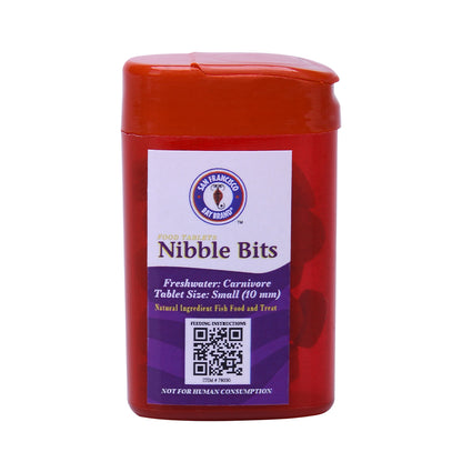 san-francisco-bay-brand-freshwater-carnivore-nibble-bits-37-oz-10mm-container