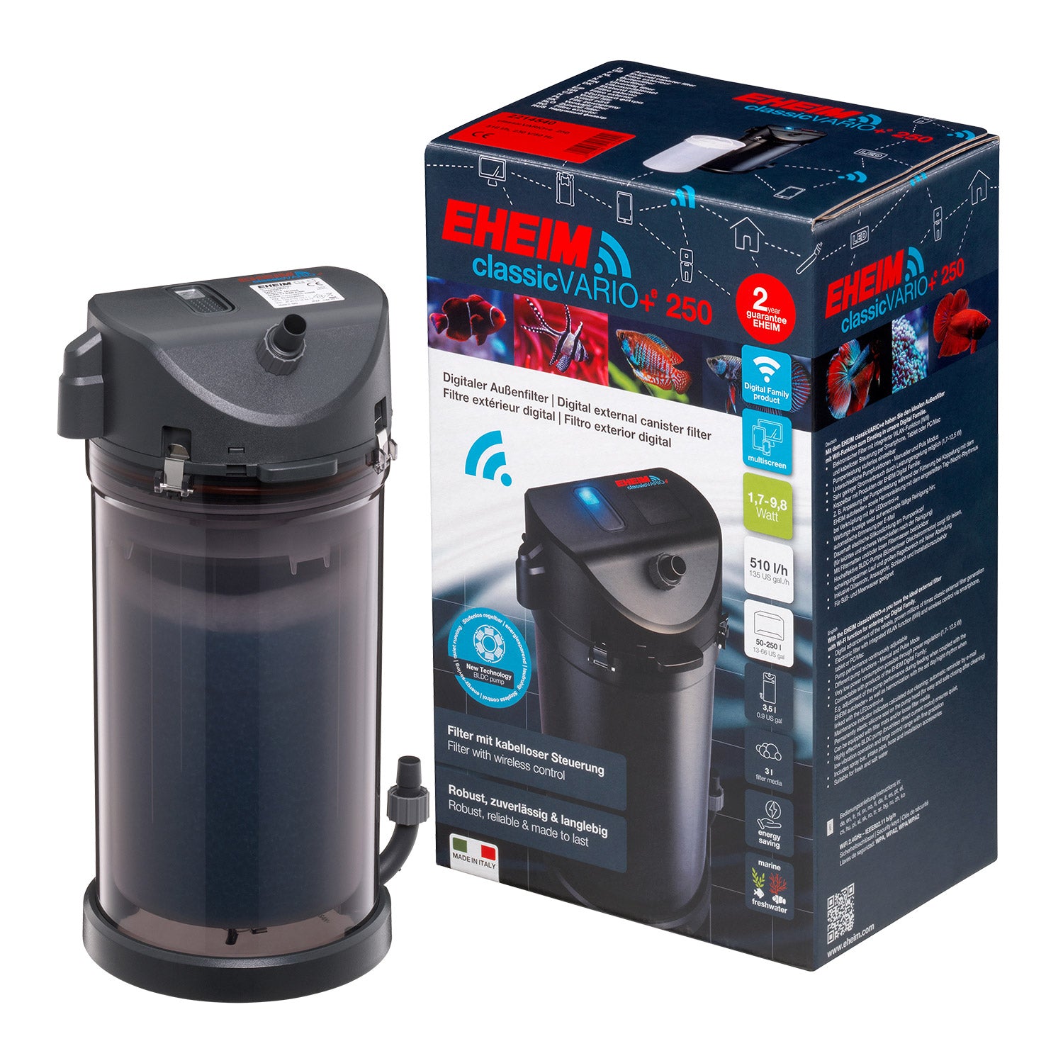 Eheim ClassicVario +e 250 Filter – KensFish.com