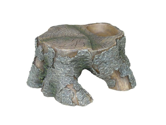Weco Sleepy Hollows Pine Stump Den Ornament Medium