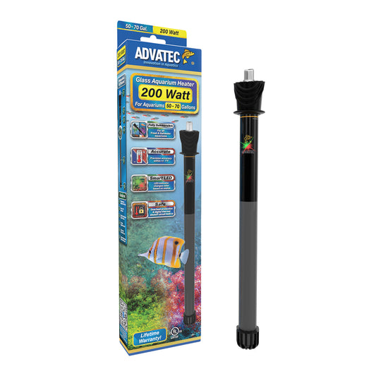 Advatec Glass Aquarium Heater 200 watt