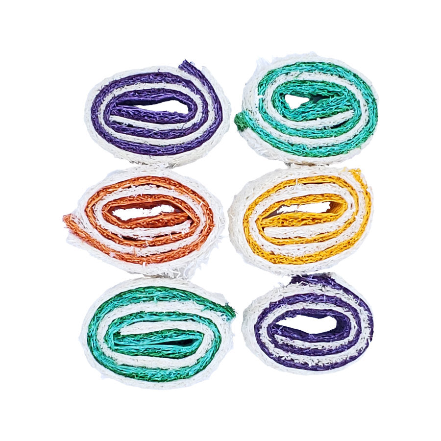 a-e-cages-nibbles-loofah-roll-ups-chew-small-animal-chew-toy
