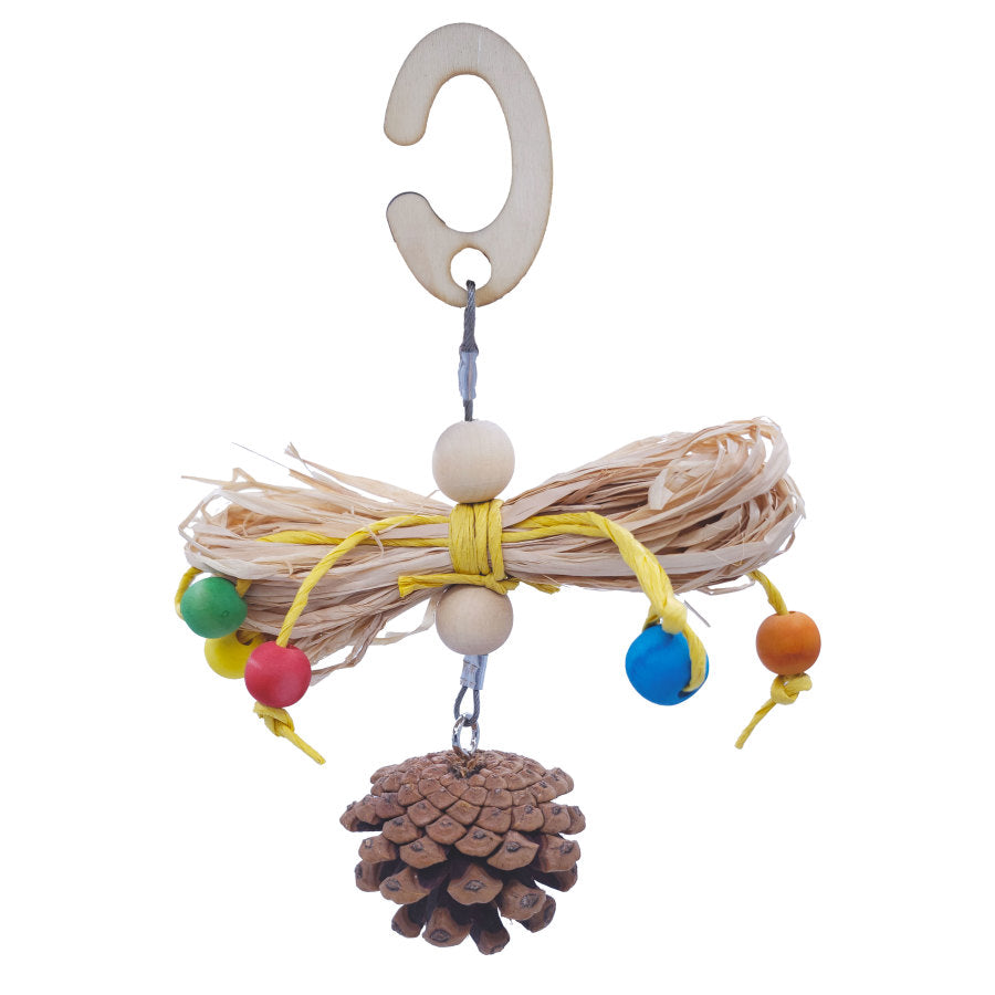 a-e-cages-nibbles-pinecone-playtime-small-animal-chew-toy