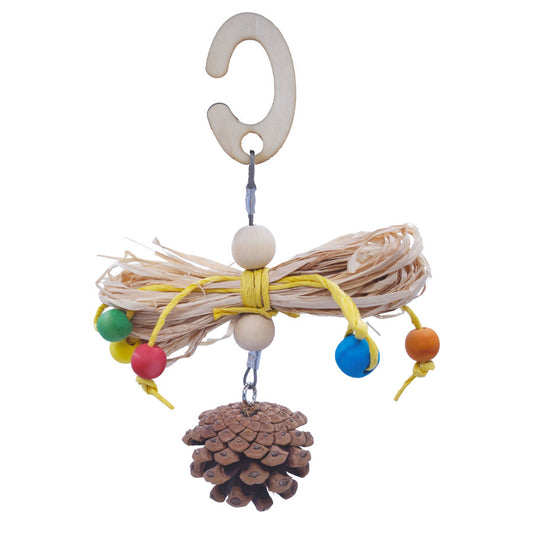 a-e-cages-nibbles-pinecone-playtime-small-animal-chew-toy