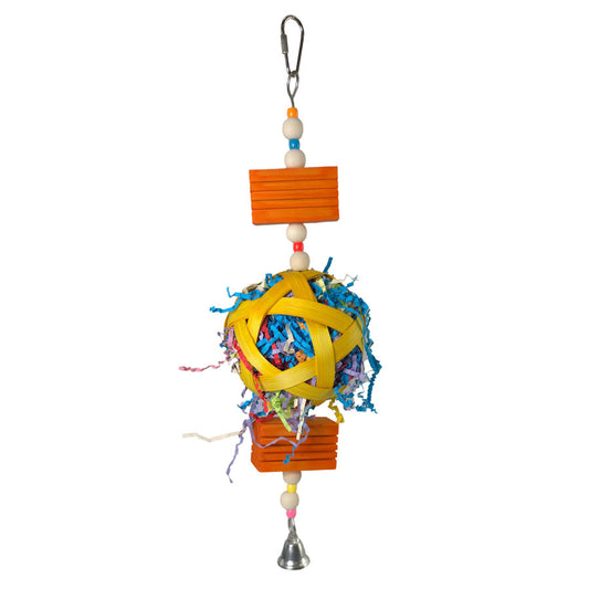 a-e-cages-happy-beaks-party-ball-hanging-bird-toy