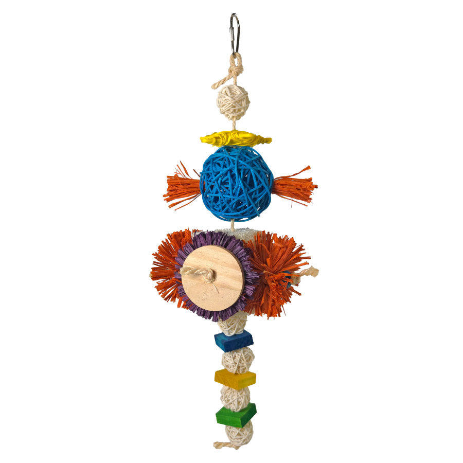 a-e-cages-happy-beaks-blast-off-hanging-bird-toy