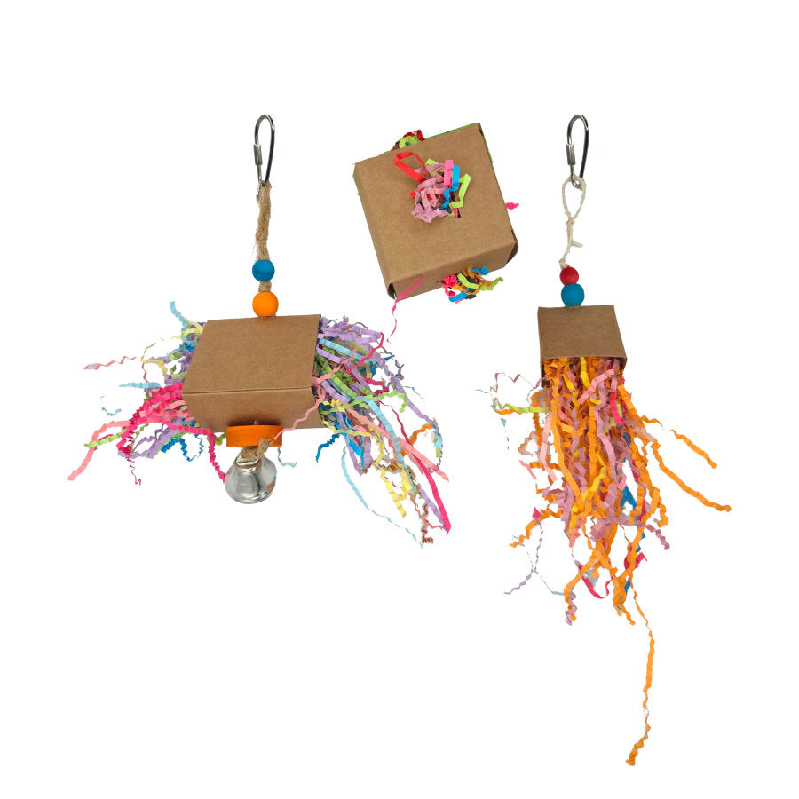 a-e-cages-happy-beaks-crinkle-huts-bird-toy