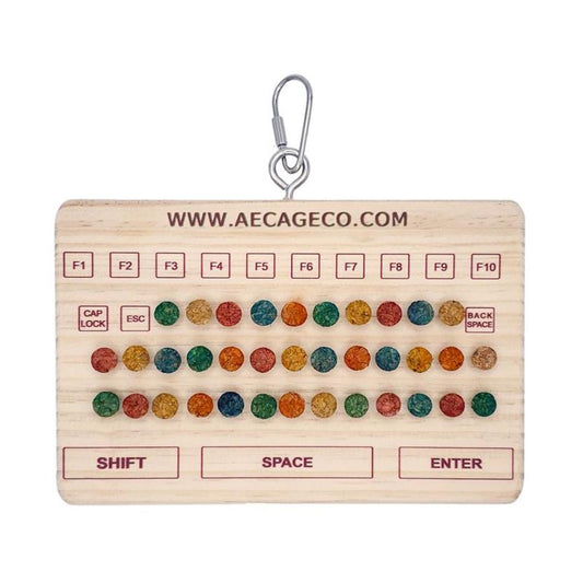 a-e-cages-happy-beaks-wood-cork-keyboard-bird-toy