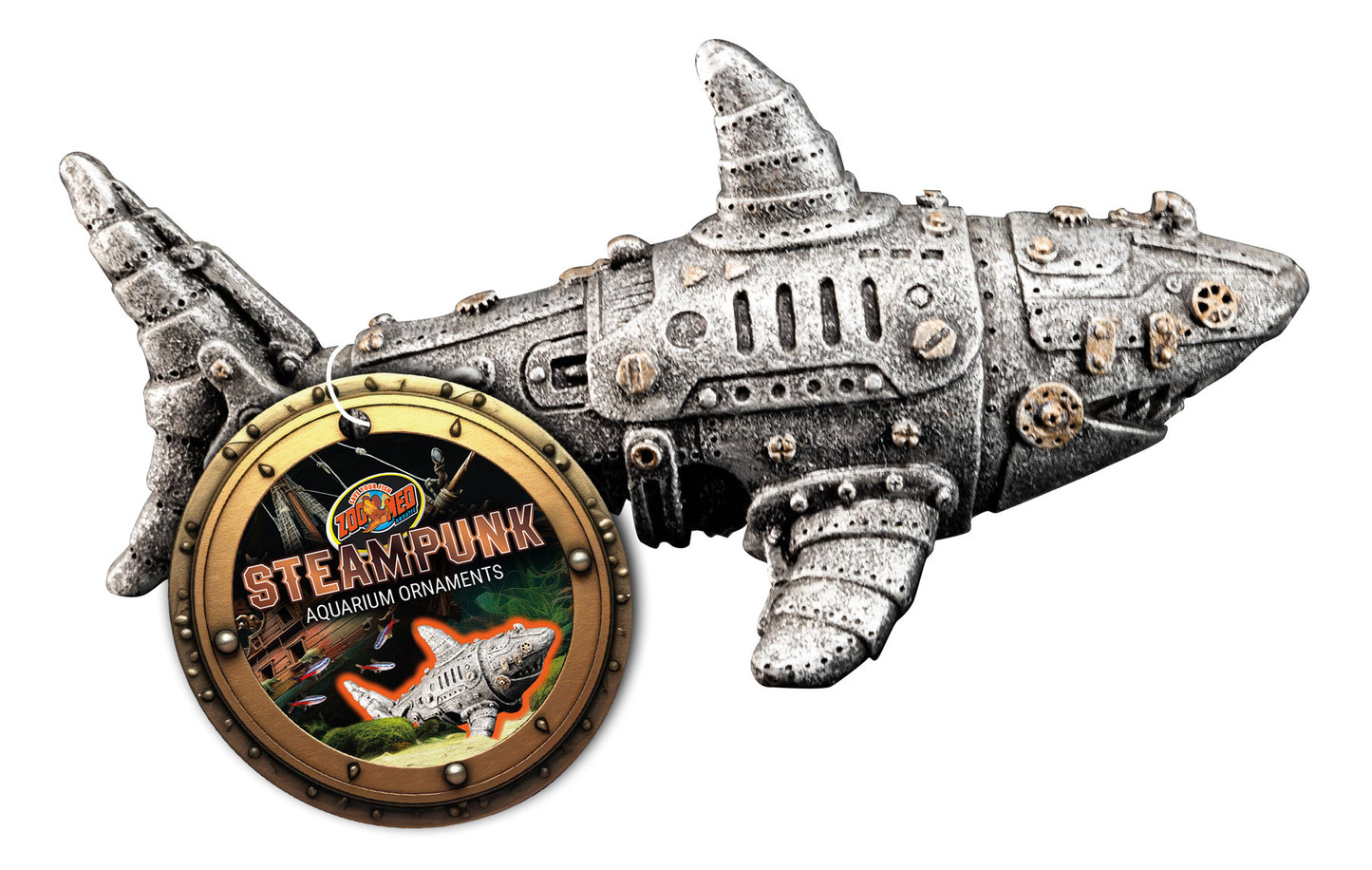 zoo-med-steampunk-shark-ornament